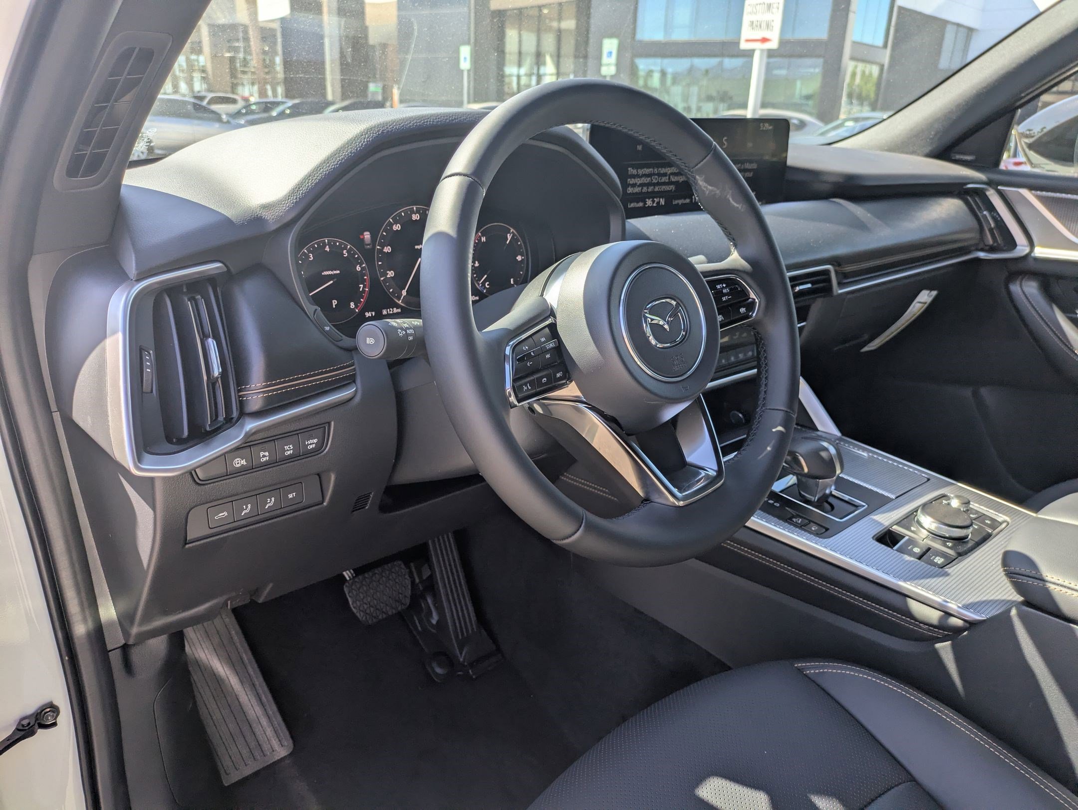 New 2026 Rhodium White Premium Mazda 3.3 Turbo Premium Plus AWD image 2