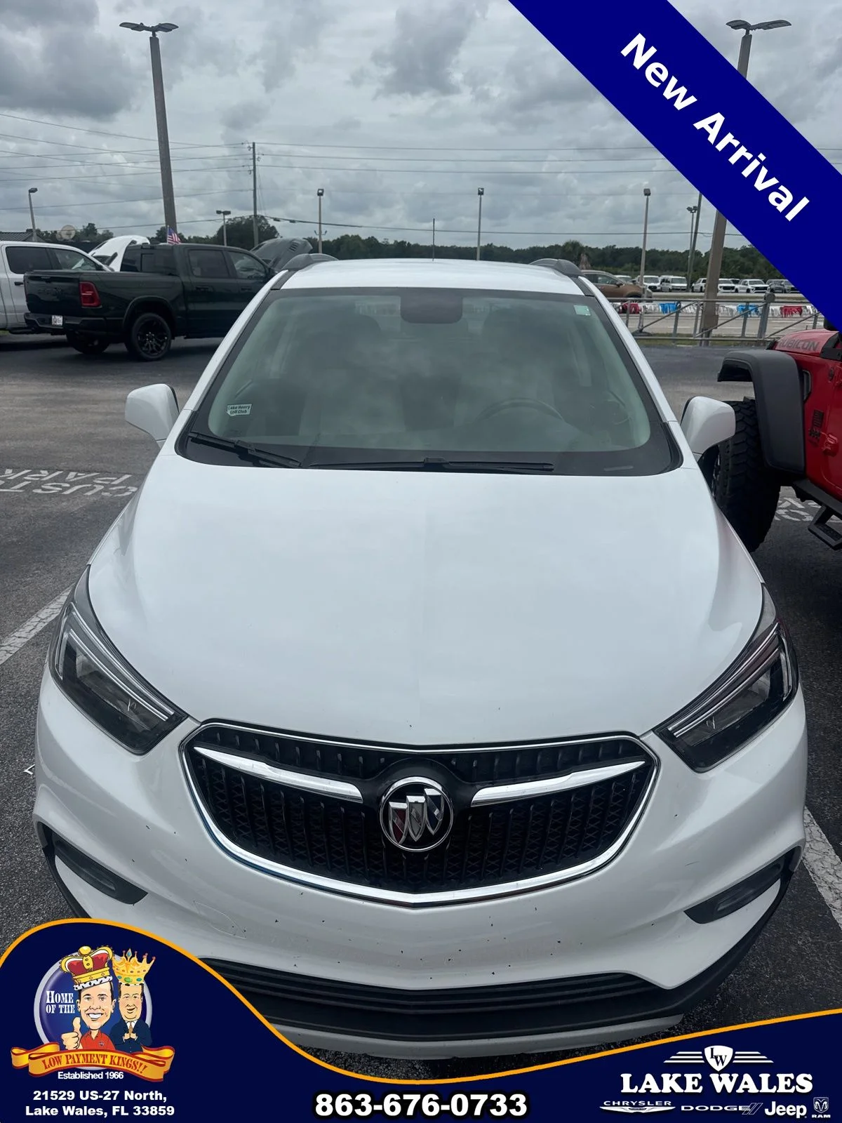 Certified Used 2020 White Buick Preferred image 3