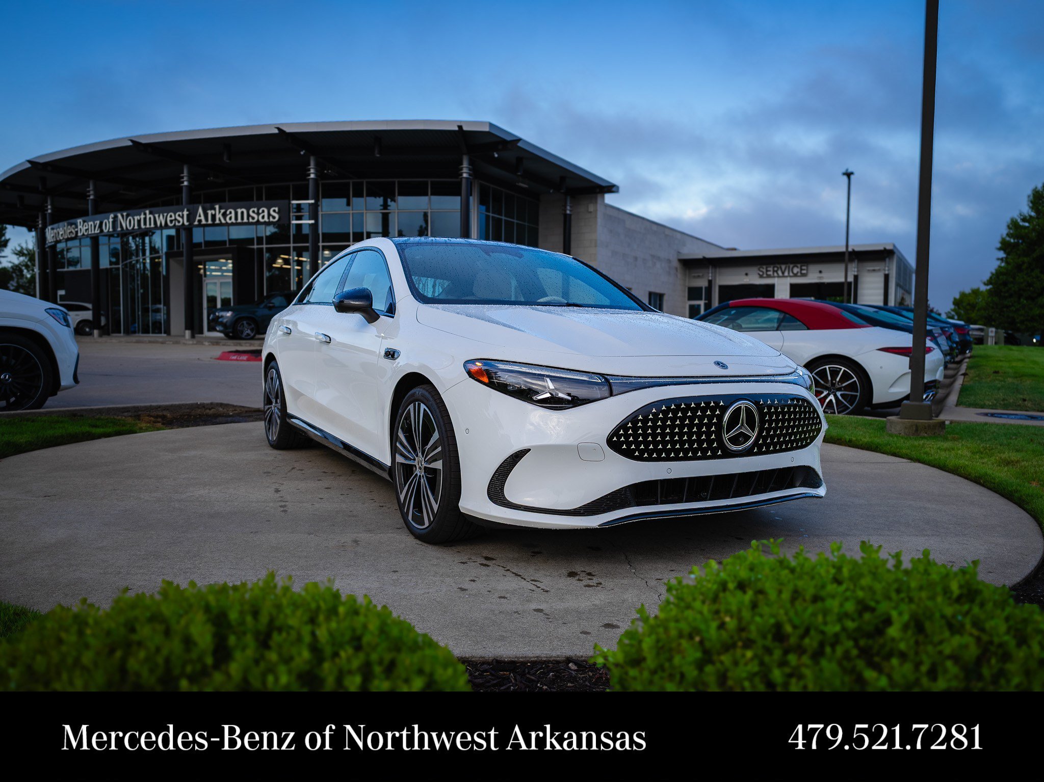 Certified Used 2026 Polar White Mercedes-Benz CLA 350 image 1