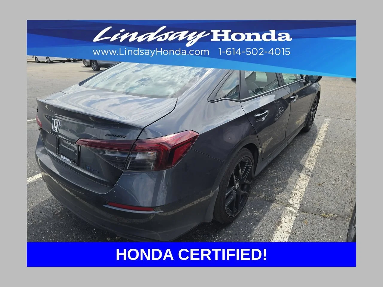 Certified Used 2026 Meteorite Gray Metallic Honda Sport image 28