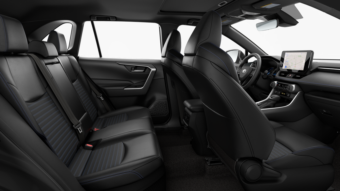 New 2025 Wind Chill Pearl with Midnight Black Metallic roof Toyota Hybrid XSE image 8