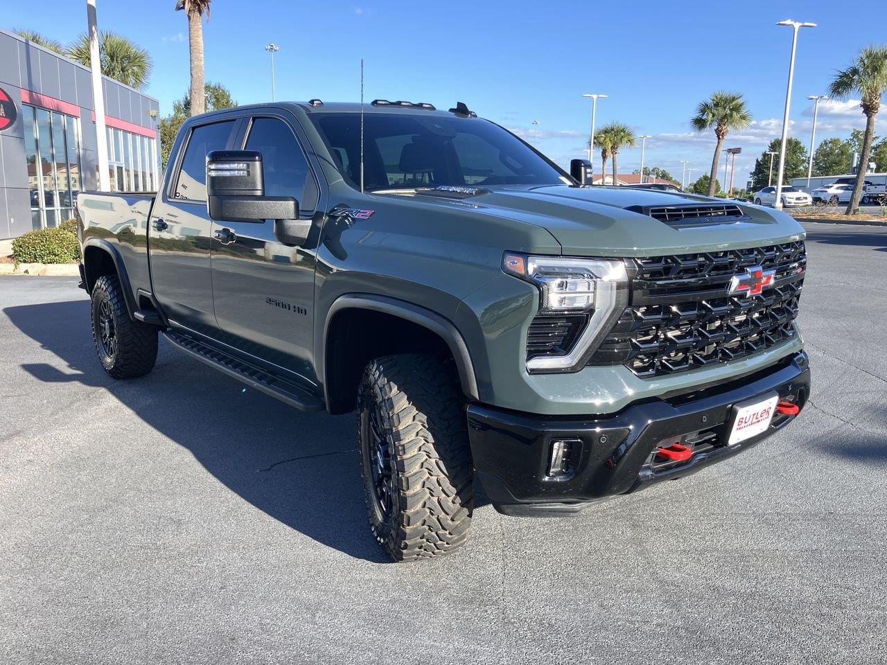 Used 2026 Green (Cyprees Gray) Chevrolet ZR2 Crew Cab 4WD image 7