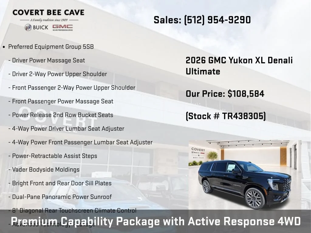 2026 GMC Yukon XL Denali Ultimate - Photo 8