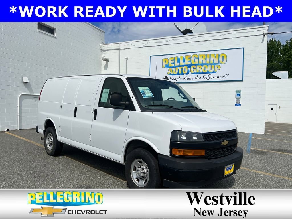 Summit White 2021 Chevrolet Express Cargo 2500 RWD Van Rear-Wheel Drive 8-Speed Automatic Overdrive