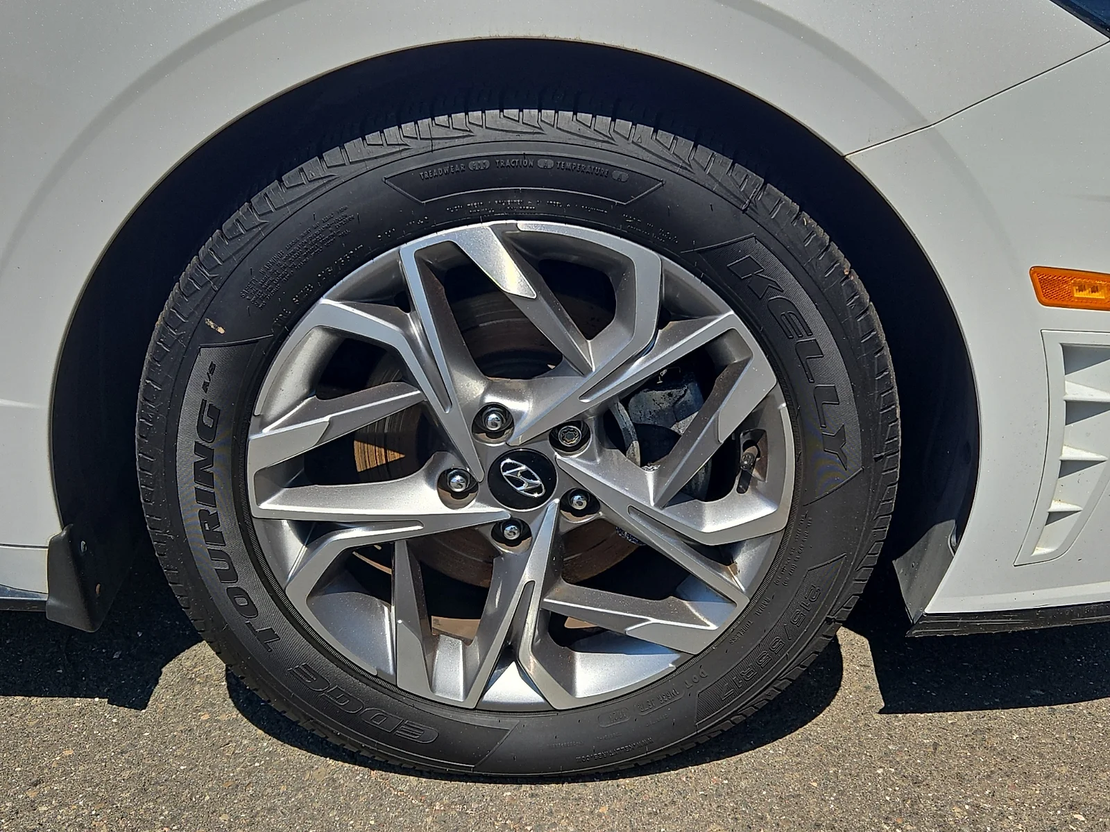 Used 2021 Quartz White - WW8 Hyundai SEL image 8