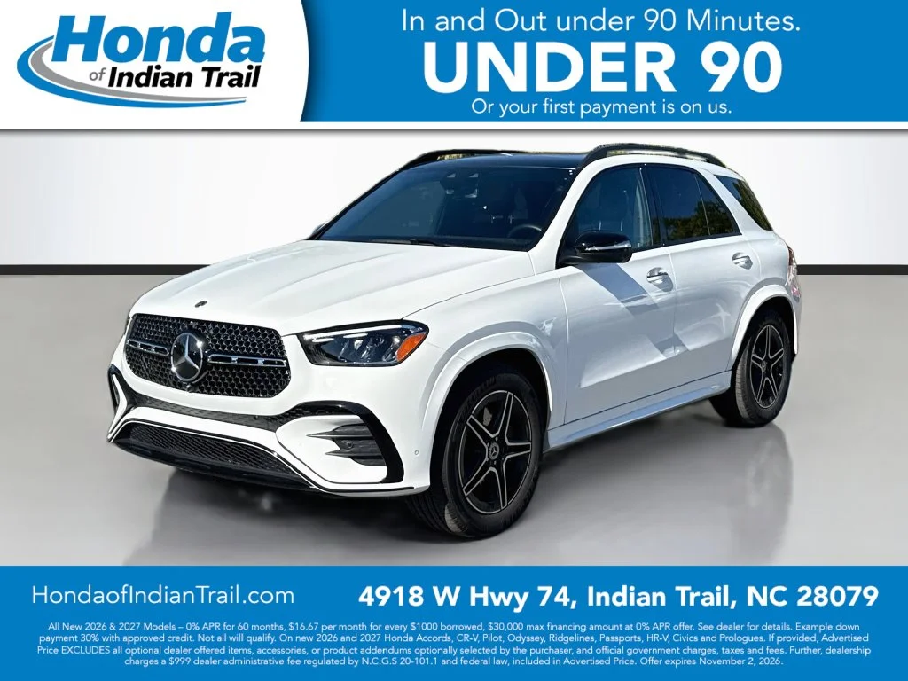 Used 2026 Polar White Mercedes-Benz GLE 350 image 3