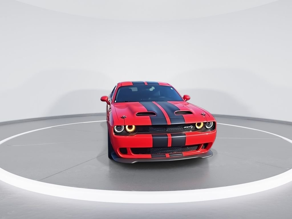 Used 2023 Orange Dodge SRT Hellcat image 3