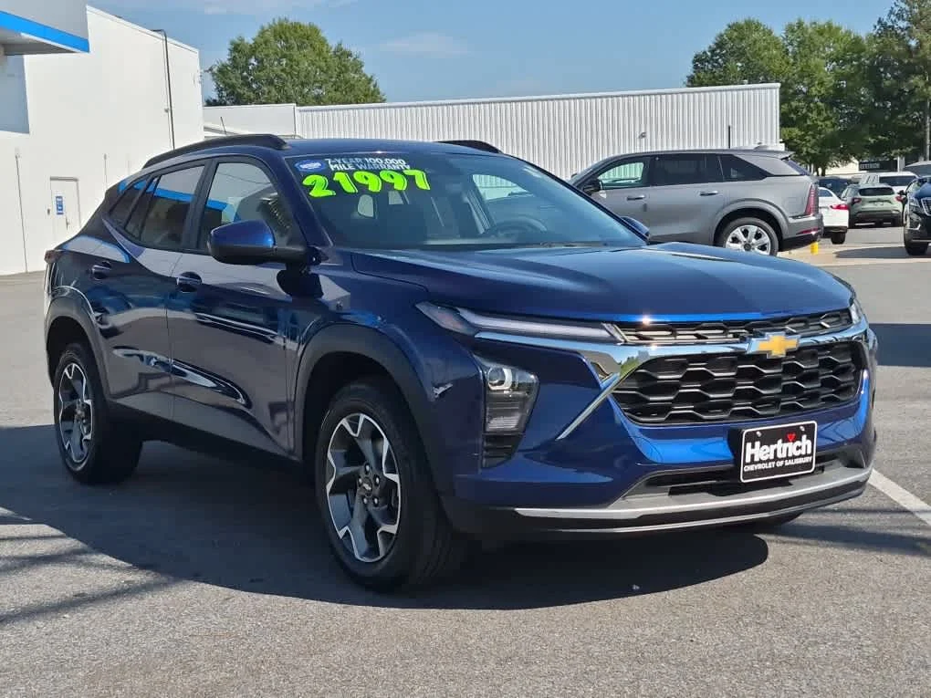 Certified Used 2024 Blue Glow Metallic Chevrolet LT image 2