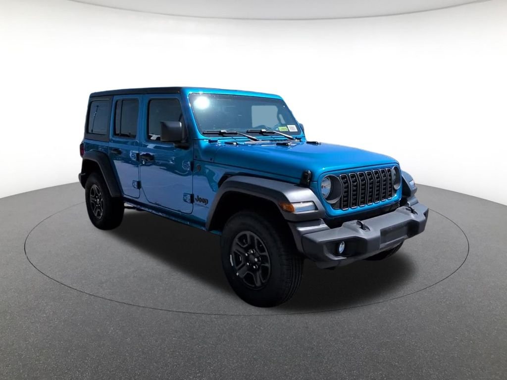 New 2026 Hydro Blue Pearl-Coat Exterior Paint Jeep Sport image 2