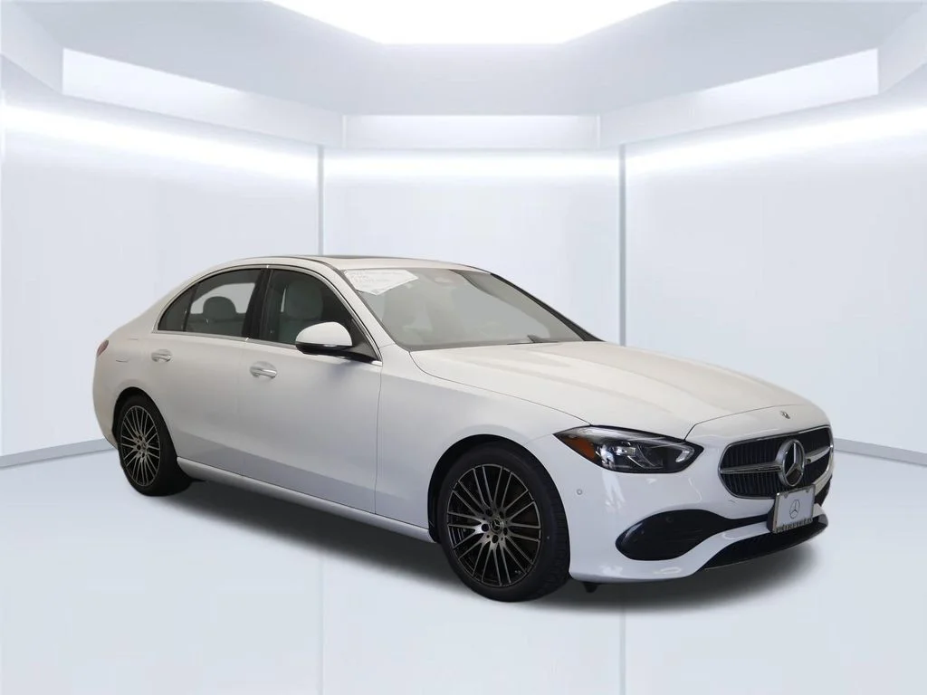 Certified Used 2023 Polar White Mercedes-Benz C 300 image 7