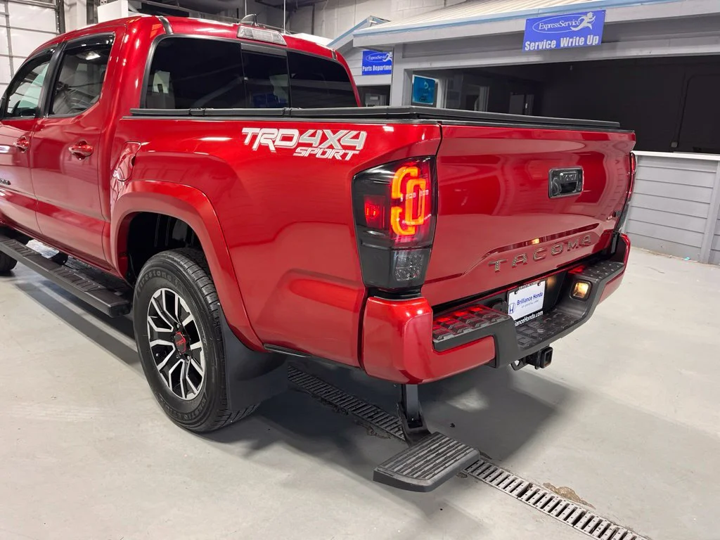 Used 2021 Barcelona Red Metallic Toyota TRD Sport image 11