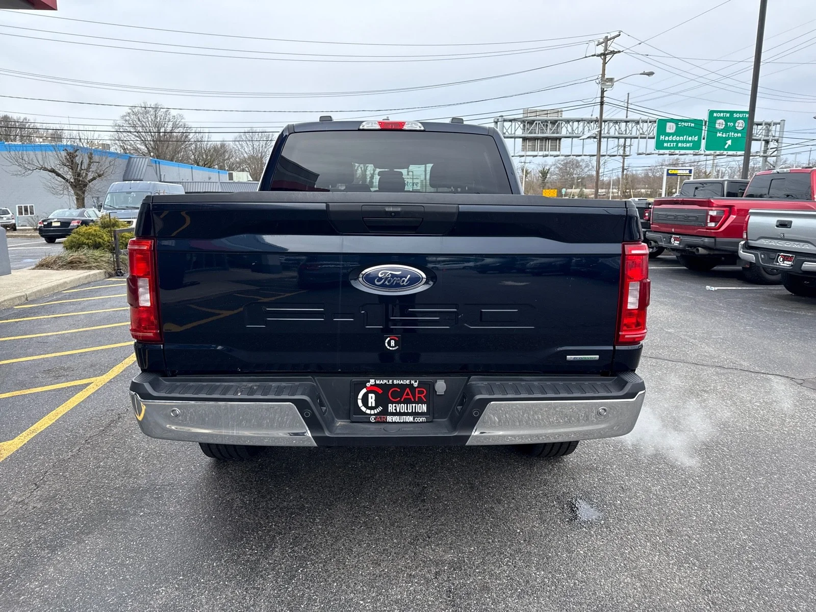 Used 2023 Antimatter Blue Metallic Ford XLT 4WD image 6