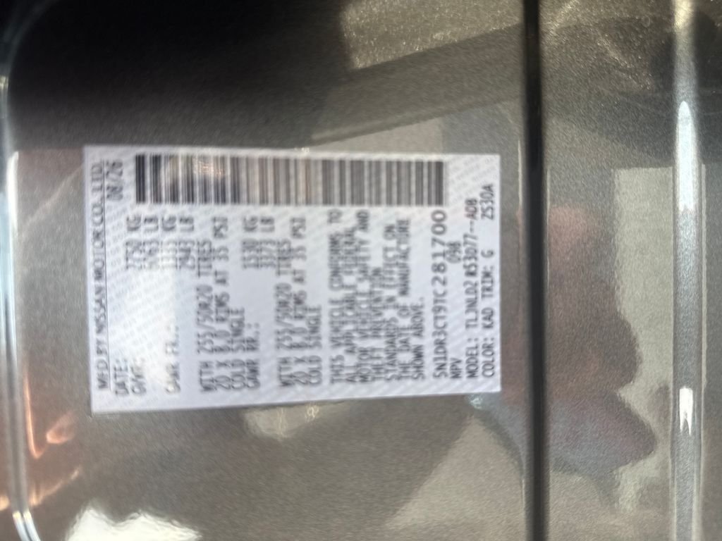 New 2026 Gray Nissan SL image 15