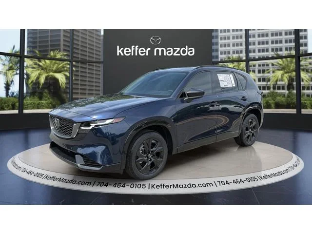 New 2026 Navy Blue Mica Mazda 2.5 S Premium Plus AWD image 3