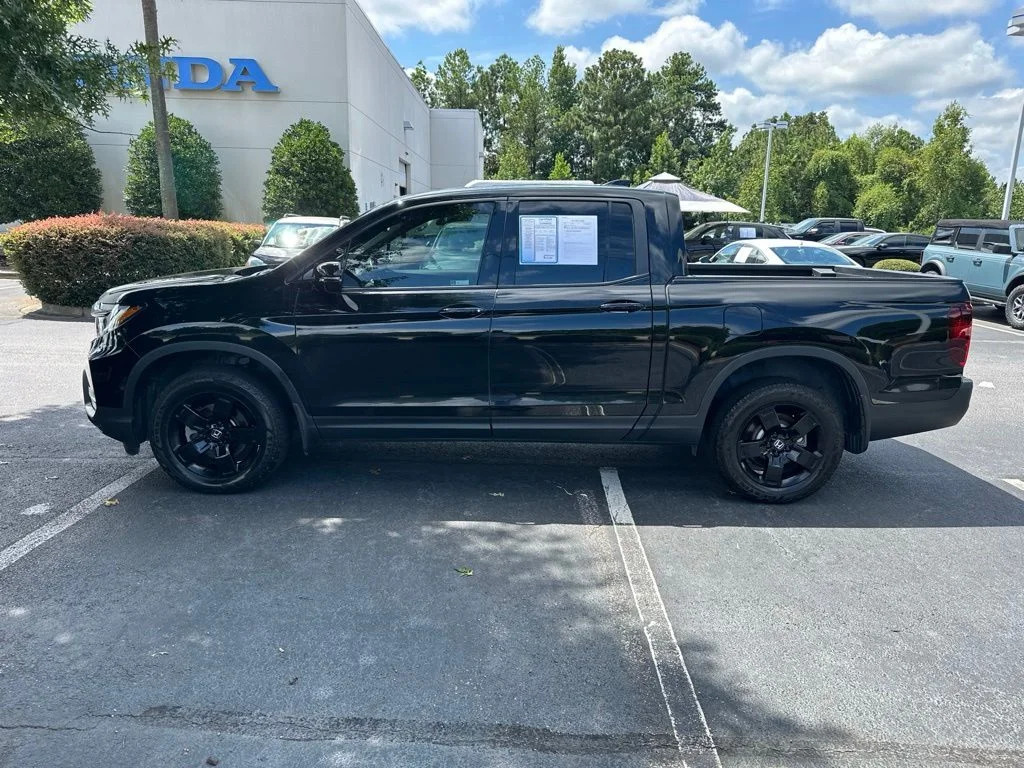 Certified Used 2024 Crystal Black Pearl Honda AWD BLACK EDITION image 6