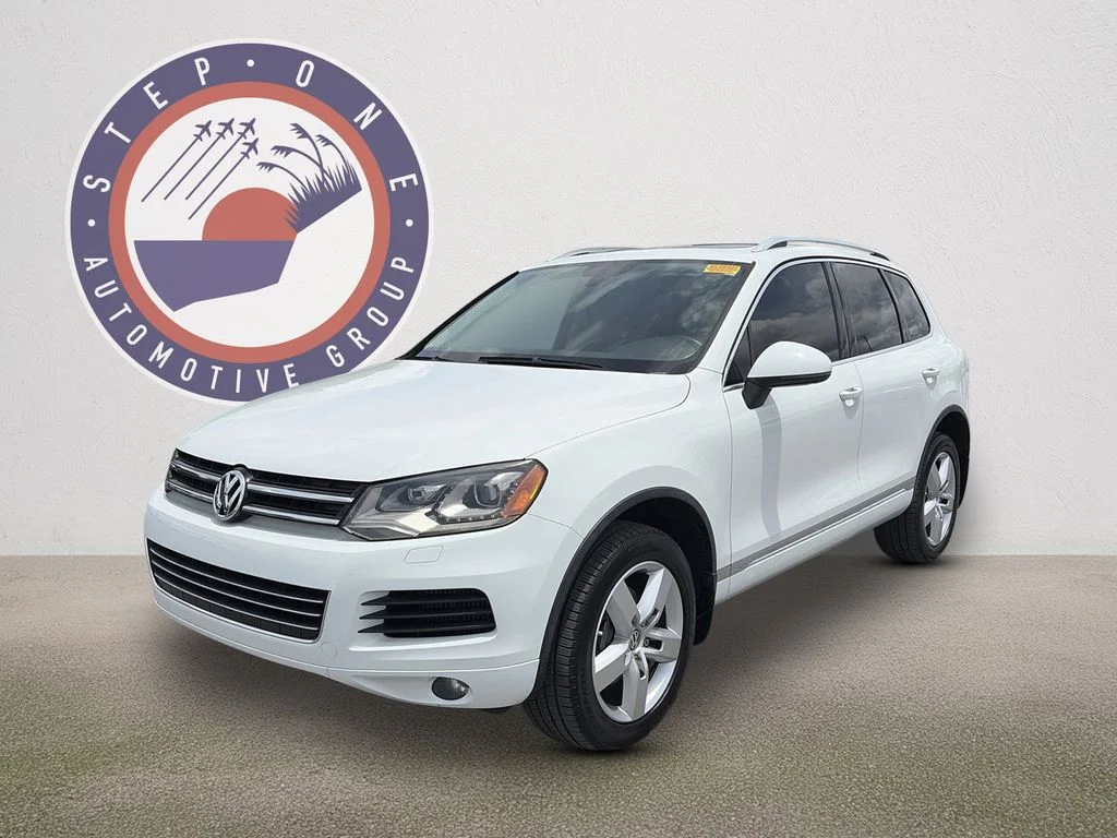 Used 2014 Volkswagen Touareg Lux with VIN WVGEP9BP6ED009572 for sale in Crestview, FL
