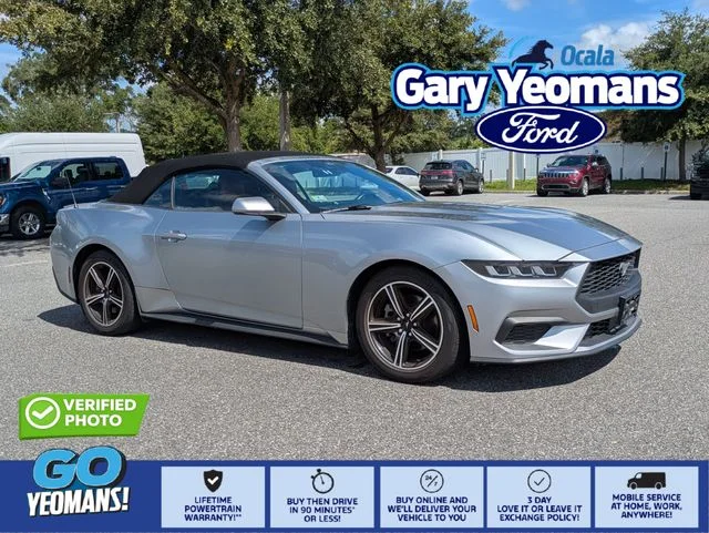 Used 2024 Silver Metallic Ford EcoBoost Premium image 1