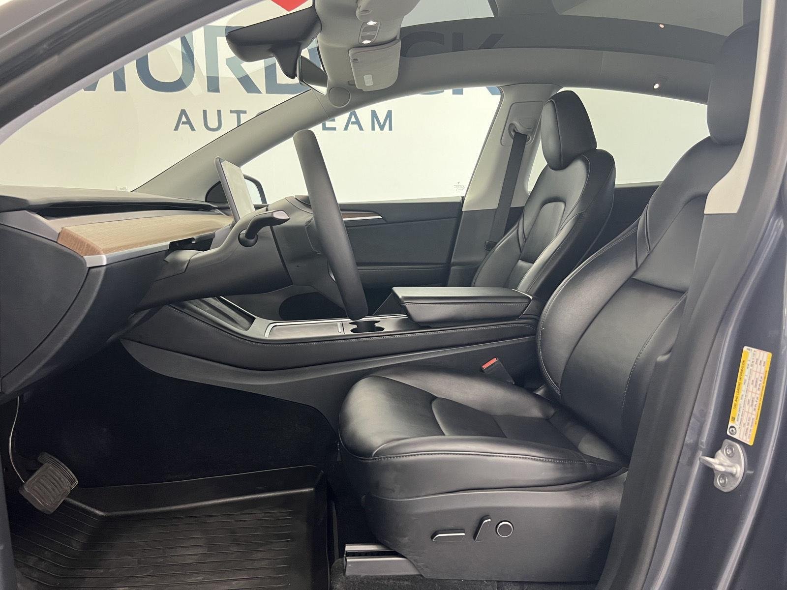 Used 2023 GRAY Tesla Long Range Dual Motor All-Wheel Drive image 12