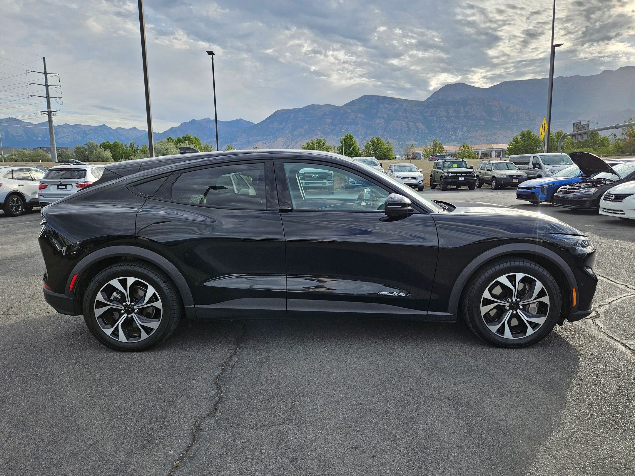 Used 2024 Ford Mustang Mach-E Select AWD with VIN 3FMTK1SU6RMA08493 for sale in American Fork, UT