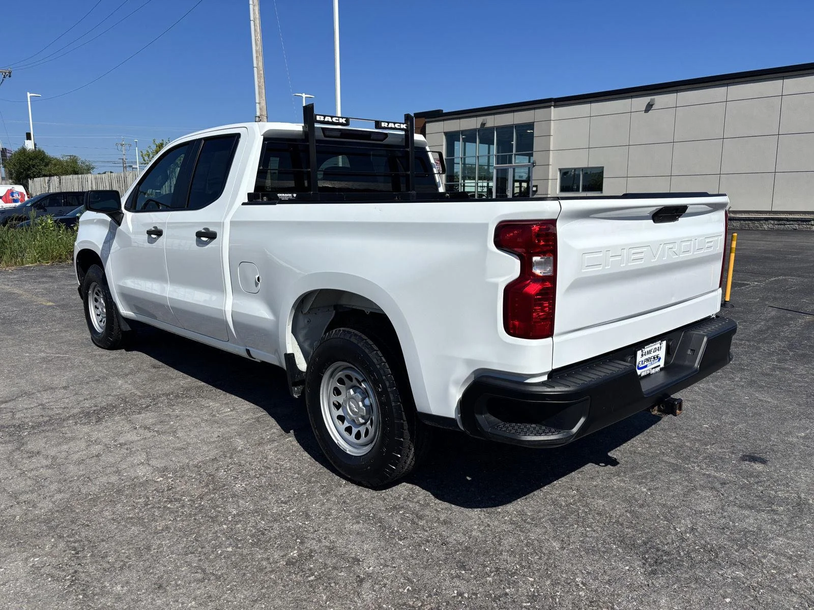 Used 2021 SUMMIT WHITE Chevrolet Work Truck image 5
