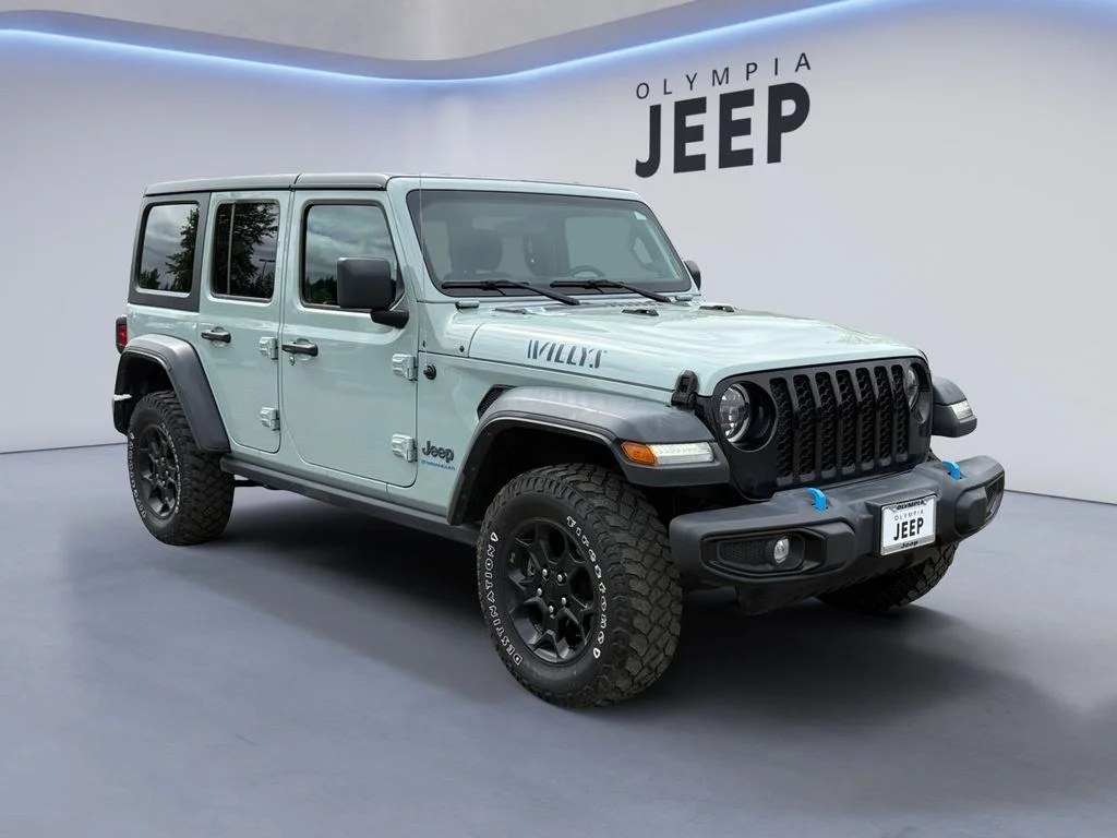 Used 2023 Gray Jeep Willys 4xe image 8