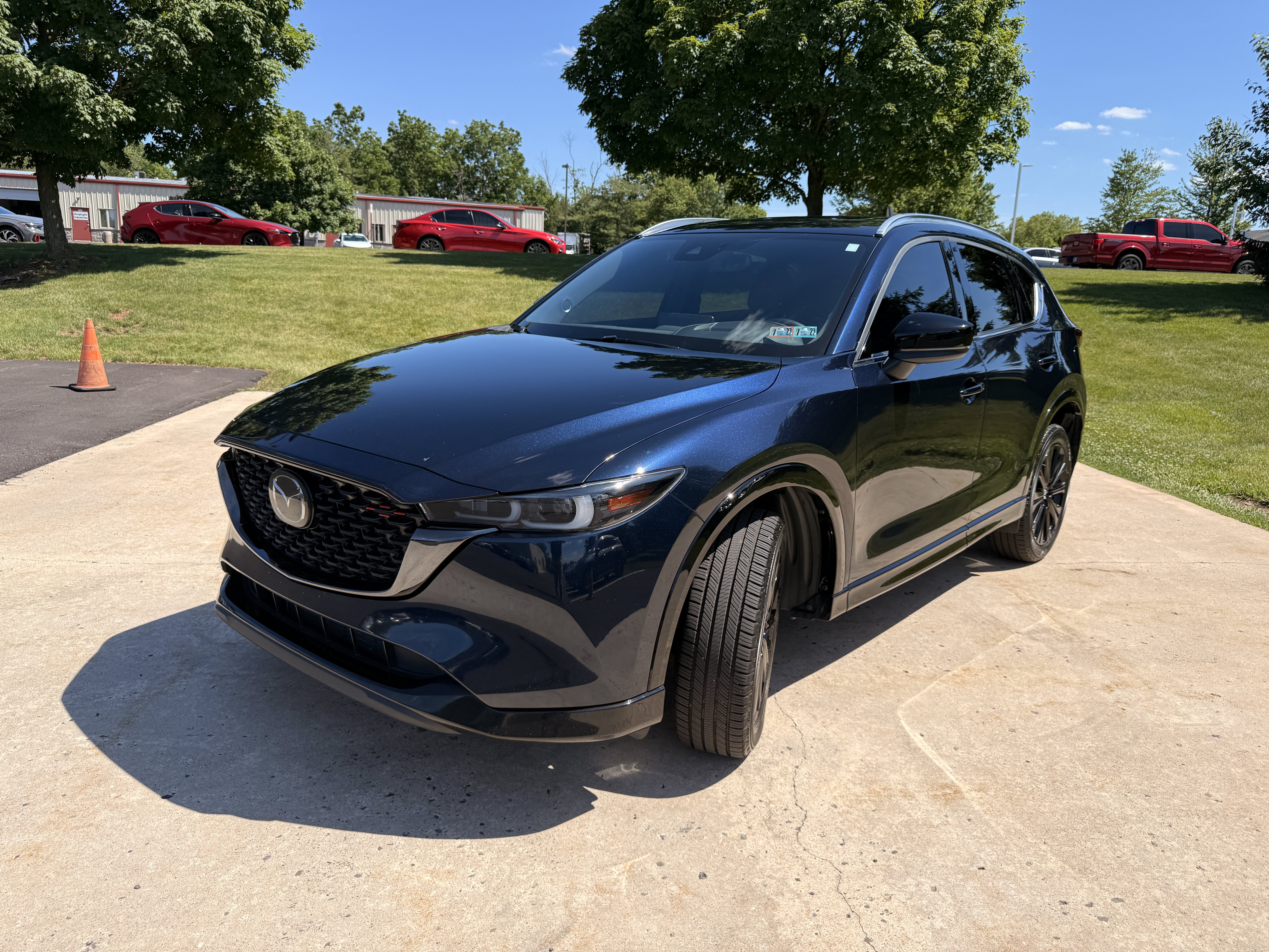 Used 2022 Deep Crystal Blue Mica Mazda 2.5 Turbo image 11