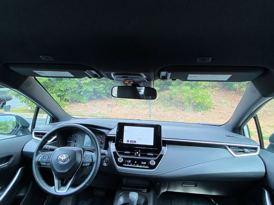 Used 2025 Classic Silver Metallic Toyota SE image 21