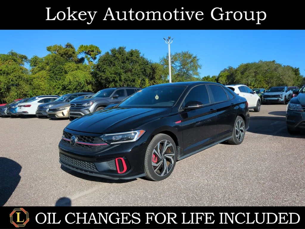 Certified Used 2023 Black Volkswagen 2.0T Autobahn image 1