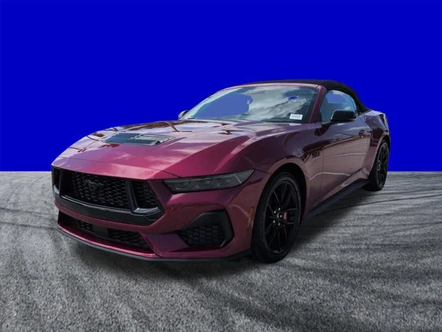 New 2026 Molten Magenta Metallic Tinted Clearcoat Ford GT Premium Convertible image 8