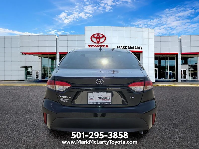 Used 2024 Midnight Black Metallic TOYOTA LE CVT image 4