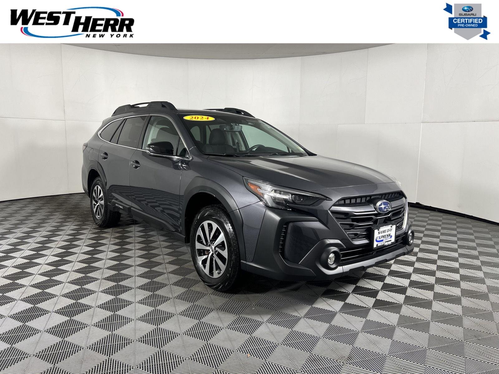 Certified Used 2024 Magnetite Gray Metallic Subaru Premium image 1