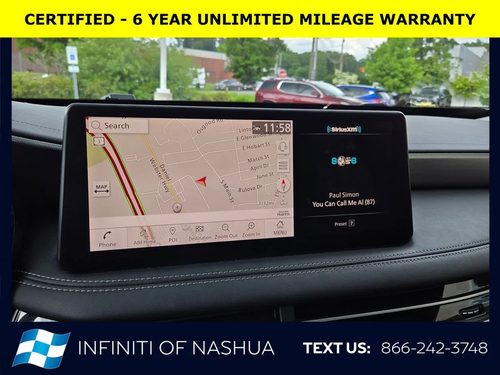 Certified Used 2023 White INFINITI LUXE image 26