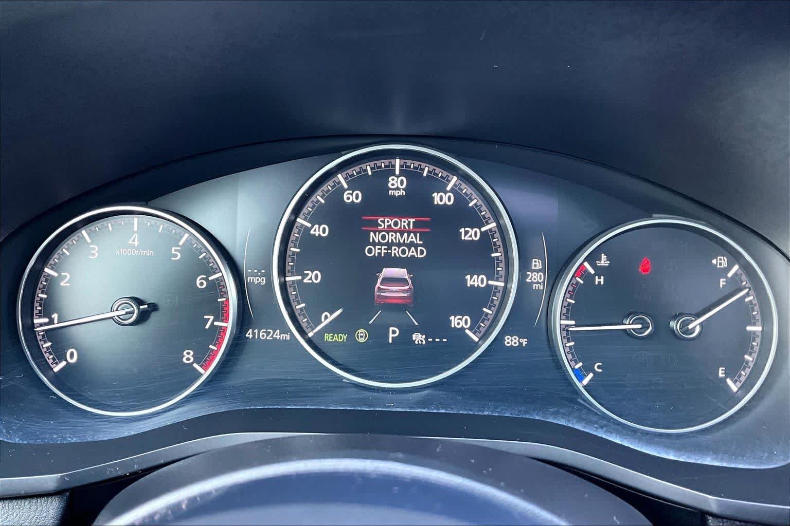 Used 2025 Jet Black Mica Mazda Preferred Package image 36