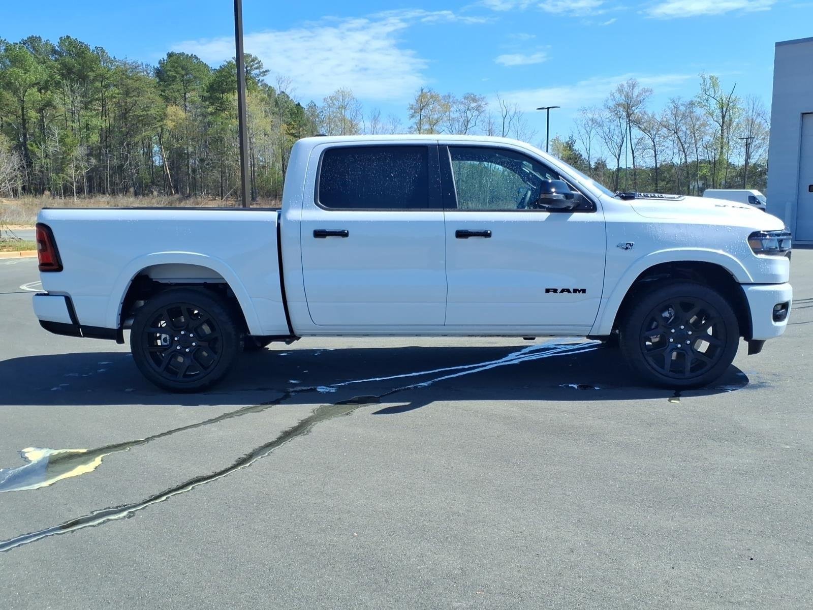 New 2026 Bright White Clear-Coat Exterior Paint RAM Laramie image 9