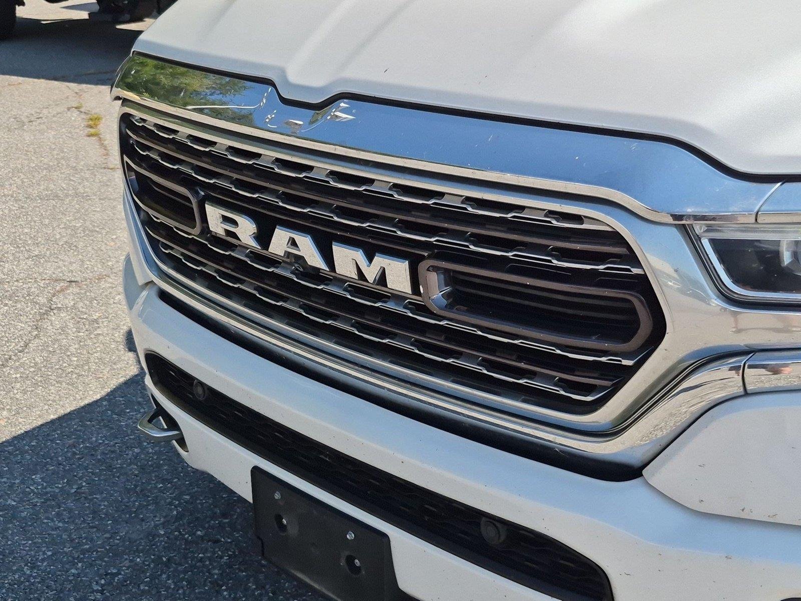 Used 2019 Ivory White Tri-Coat Pearlcoat Ram Limited image 14