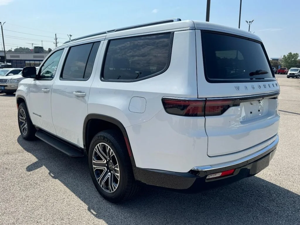 Used 2025 Bright White Clearcoat Jeep Series II image 5