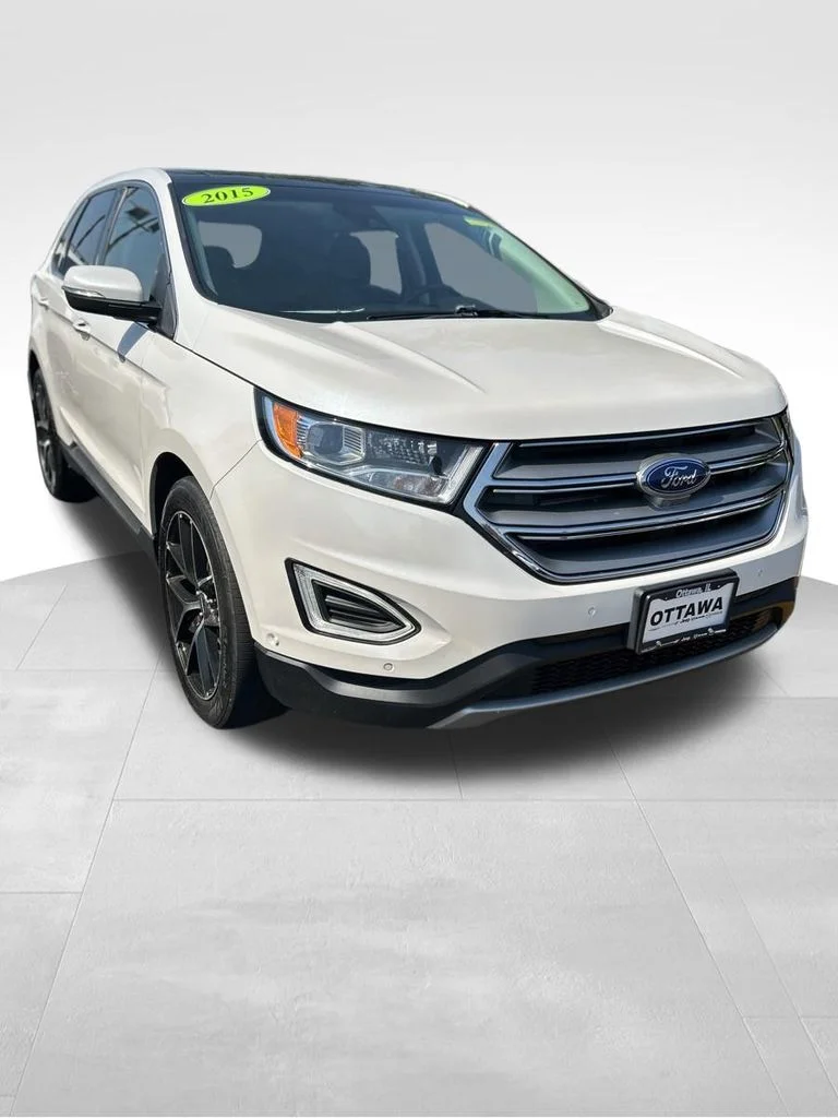 Used 2015 White Ford Titanium image 1