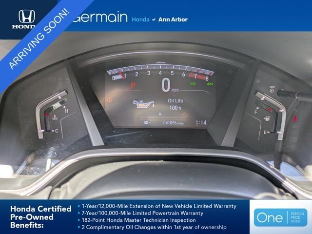 Certified Used 2022 Platinum White Pearl Honda EX image 25