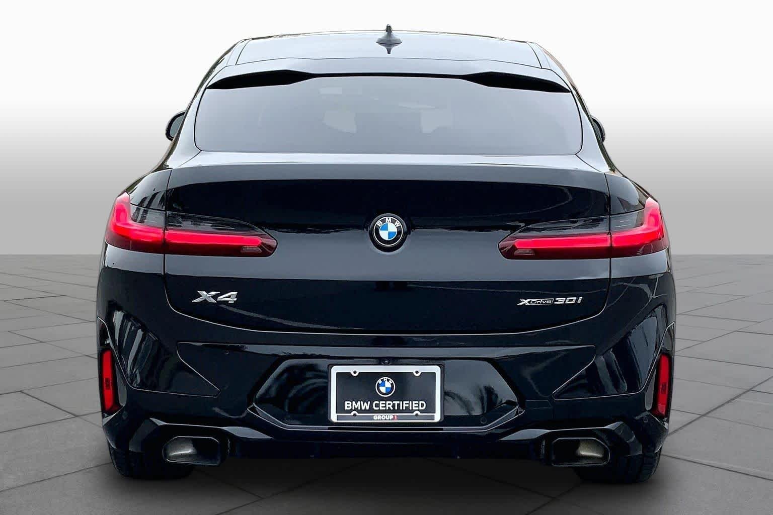 Certified Used 2024 Black Sapphire Metallic BMW xDrive30i image 4