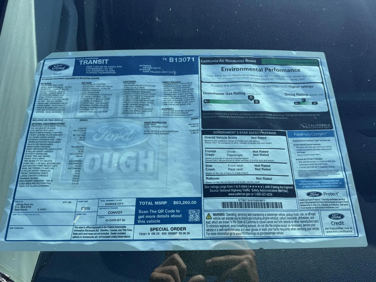 New 2026 Oxford White Ford  image 20