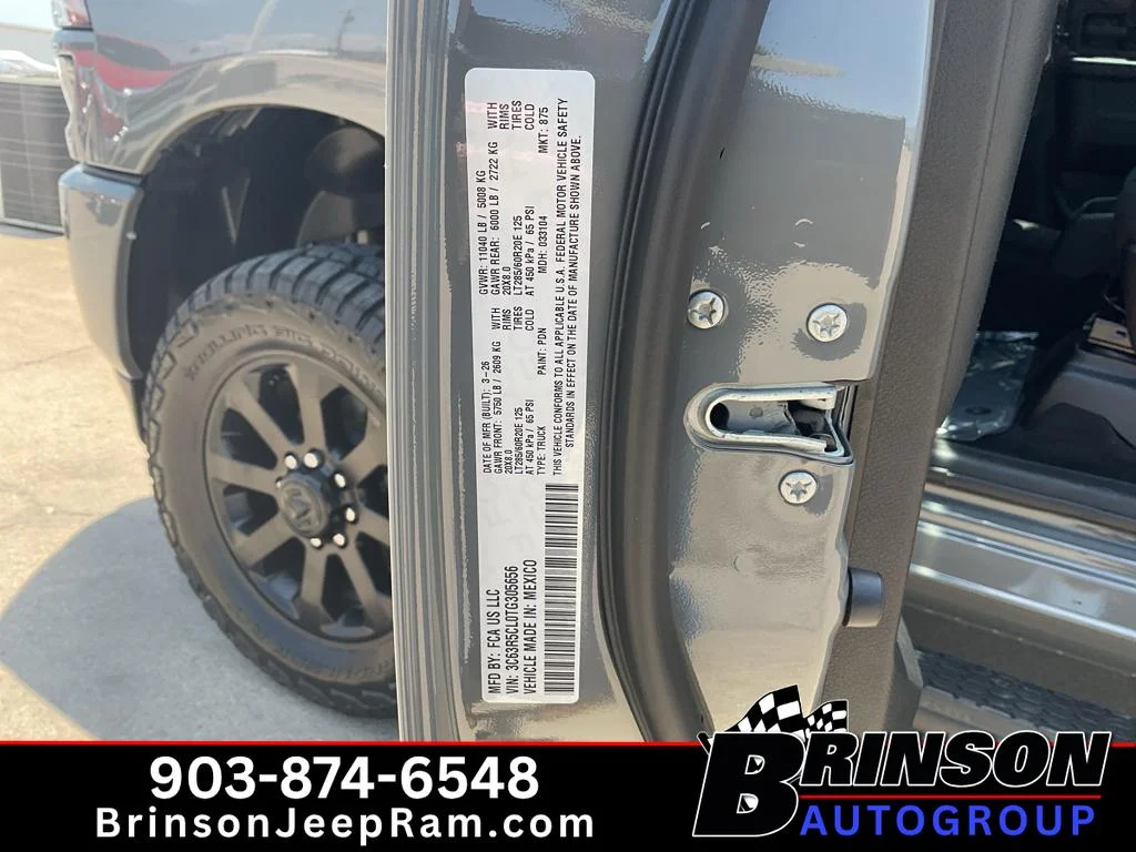New 2026 Ceramic Gray Clear-Coat Exterior Paint RAM Black Express image 18
