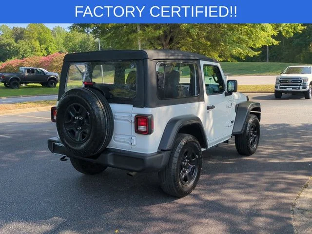 Used 2025 White Jeep Sport image 5
