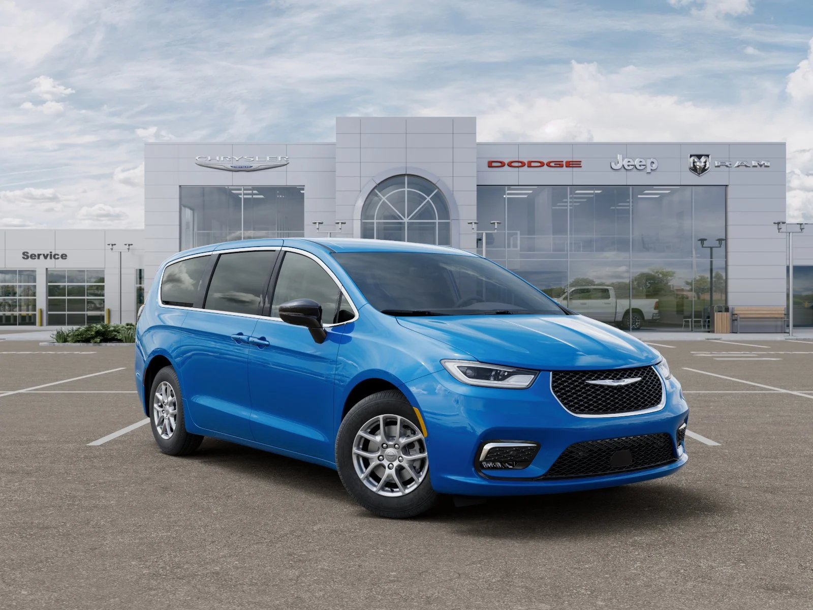 New 2026 Hydro Blue Pearl-Coat Exterior Paint Chrysler Select image 31