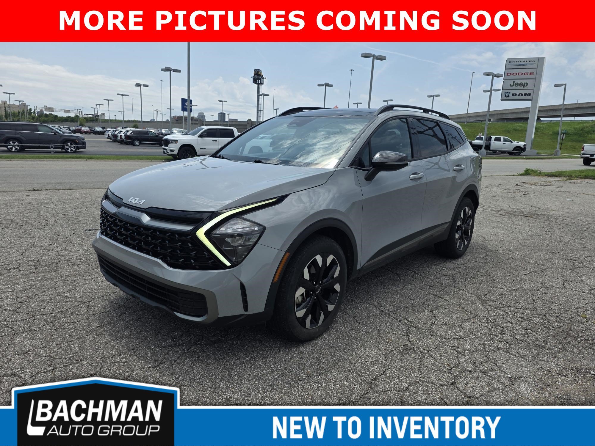 Used 2023 Wolf Gray Kia X-Line image 4