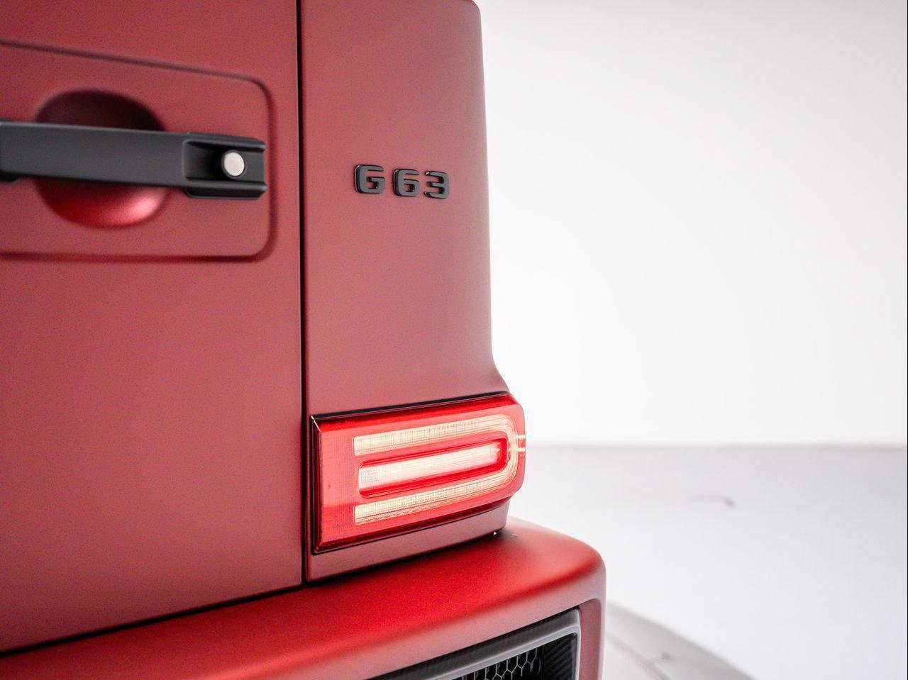 Used 2025 SATIN DARK RED PPF Mercedes-Benz AMG® G63 image 49