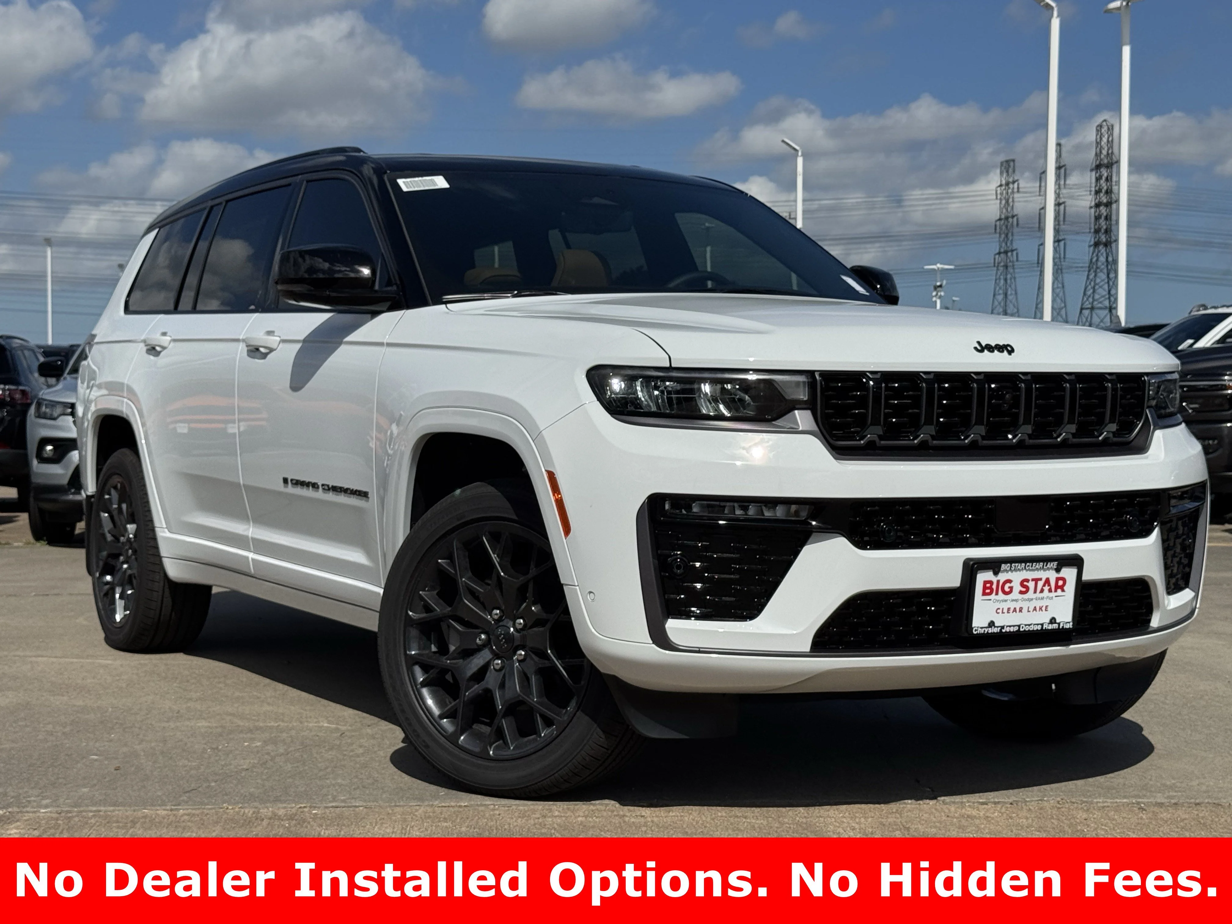 New 2026 Bright White Clearcoat Jeep Summit image 2