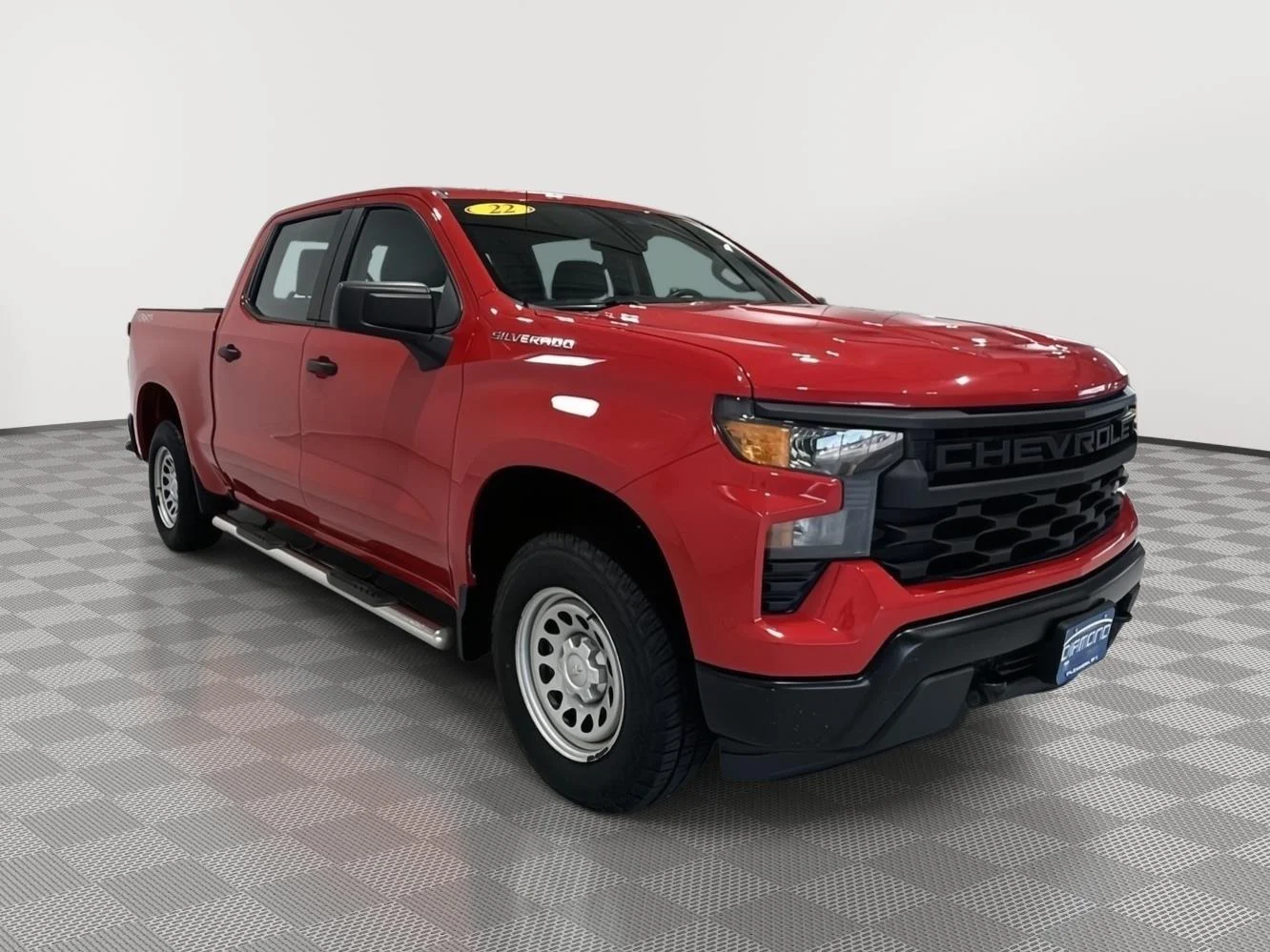 Used 2022 Red Hot Chevrolet Work Truck image 7