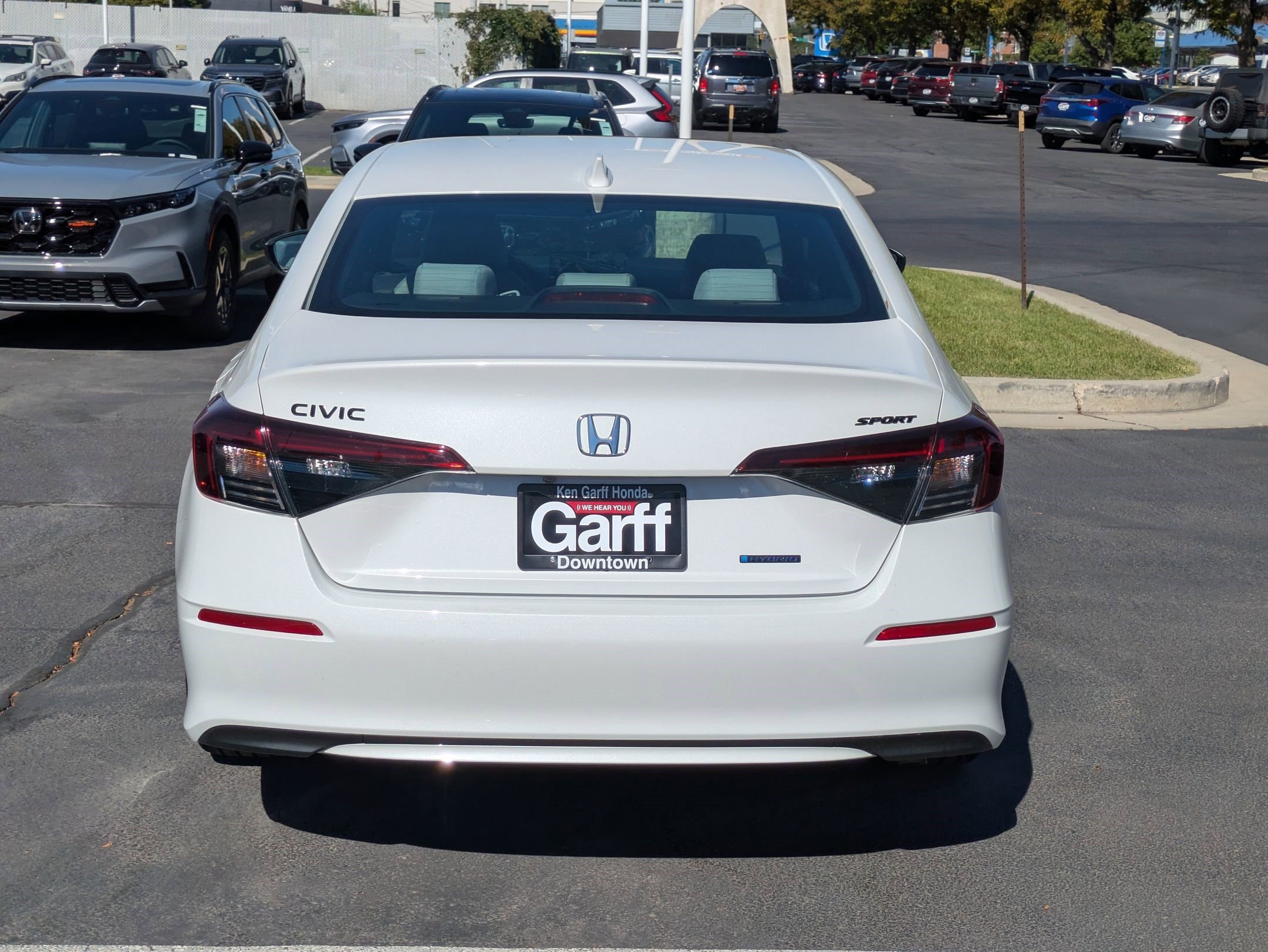 New 2026 Platinum White Pearl Honda Sport image 4