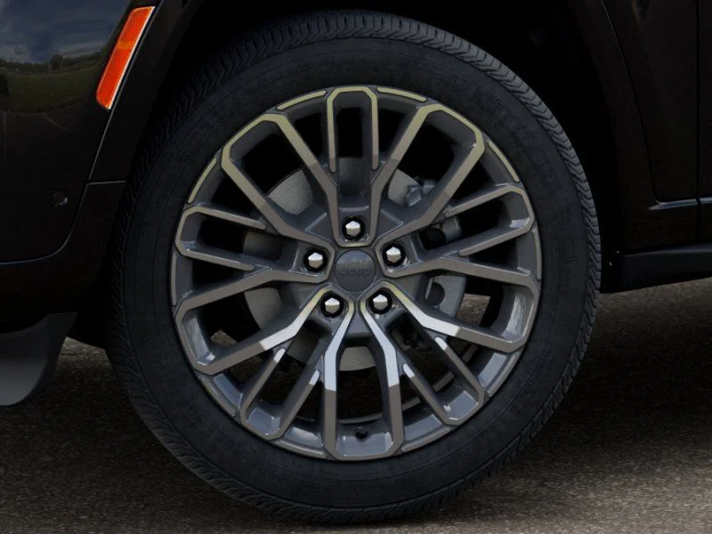 New 2026 Diamond Black Crystal Pearl-Coat Exterior Paint Jeep Summit image 8