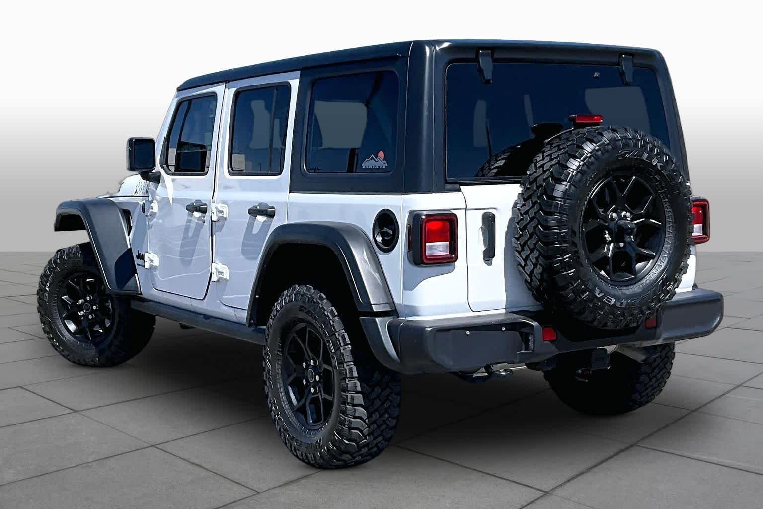Used 2024 Bright White Clearcoat Jeep Willys image 12